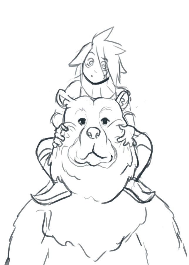 SeanCornishArt's tweet photo. Iraine and Mr Bear chilling.
#Dnd5e #magicMisfits #fighter #barbarian #junglebook #anime #sketch #dungeonsandDragons #digitalart #dndoc #ttrpg #eldrichknight #tabletopgaming #ttrpg https://t.co/wCGnFlJLKx