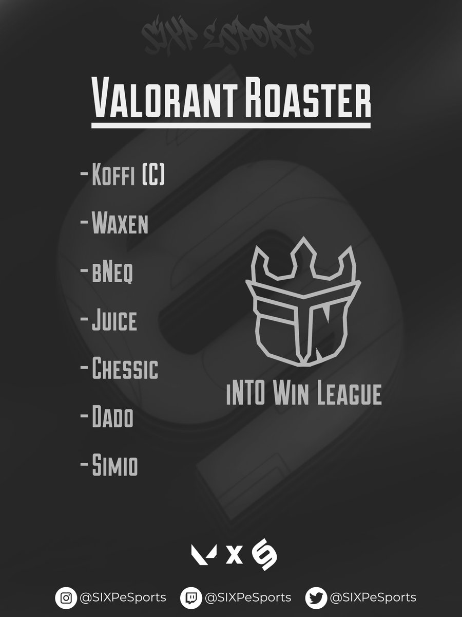 💪💜 Nuestro Valorant Roaster en iNTO Win,