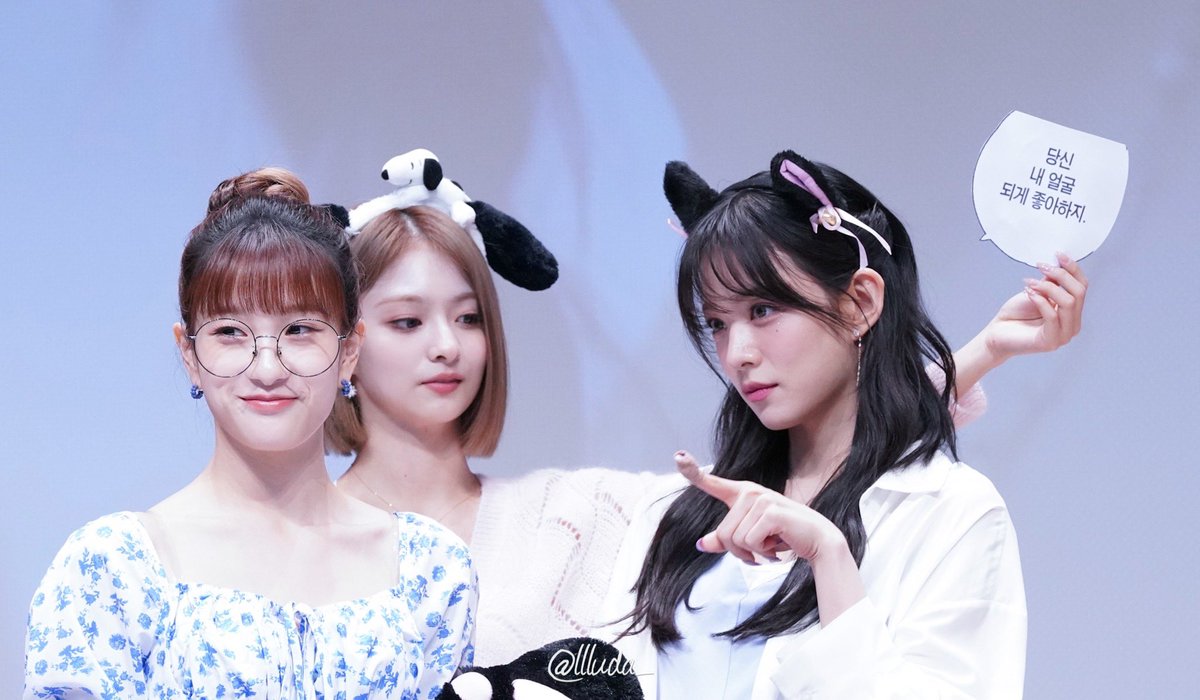 llluda_'s tweet photo. 00z Cuteeeee 🥹♥️ #프로미스나인 #fromis_9  #이채영 #이나경 #이서연 https://t.co/HKHMVvhqdx