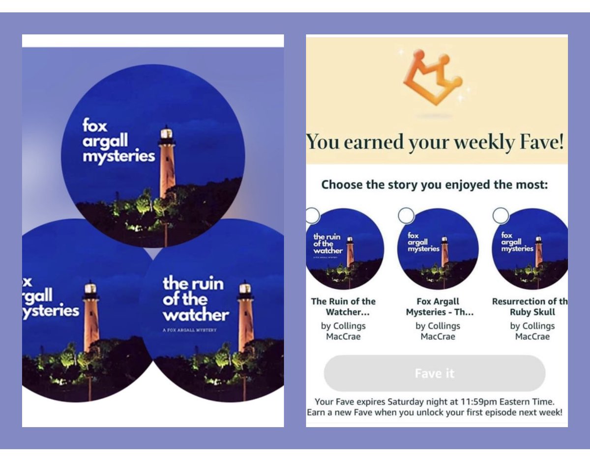 Five FINAL episodes of Resurrection of the Ruby Skull are LIVE right now. 

That’s #foxargallmysteries Book 4 — done, finis, complete today! Want any questions answered? Did I miss anything? Tell me! 

amazon.com/kindle-vella/s…

Please give me your likes, weekly Fave if you would?