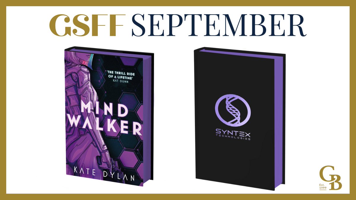 GoldsboroBooks's tweet image. Our September GSFF is Mindwalker by @TheKateDylan!!!

Our special edition will be signed, numbered with a block sprayed edge, exclusive cover, endpapers and foiling!

Our GSFF subscription is currently full, but you can join our waitlist by emailing gsff@goldsborobooks.com