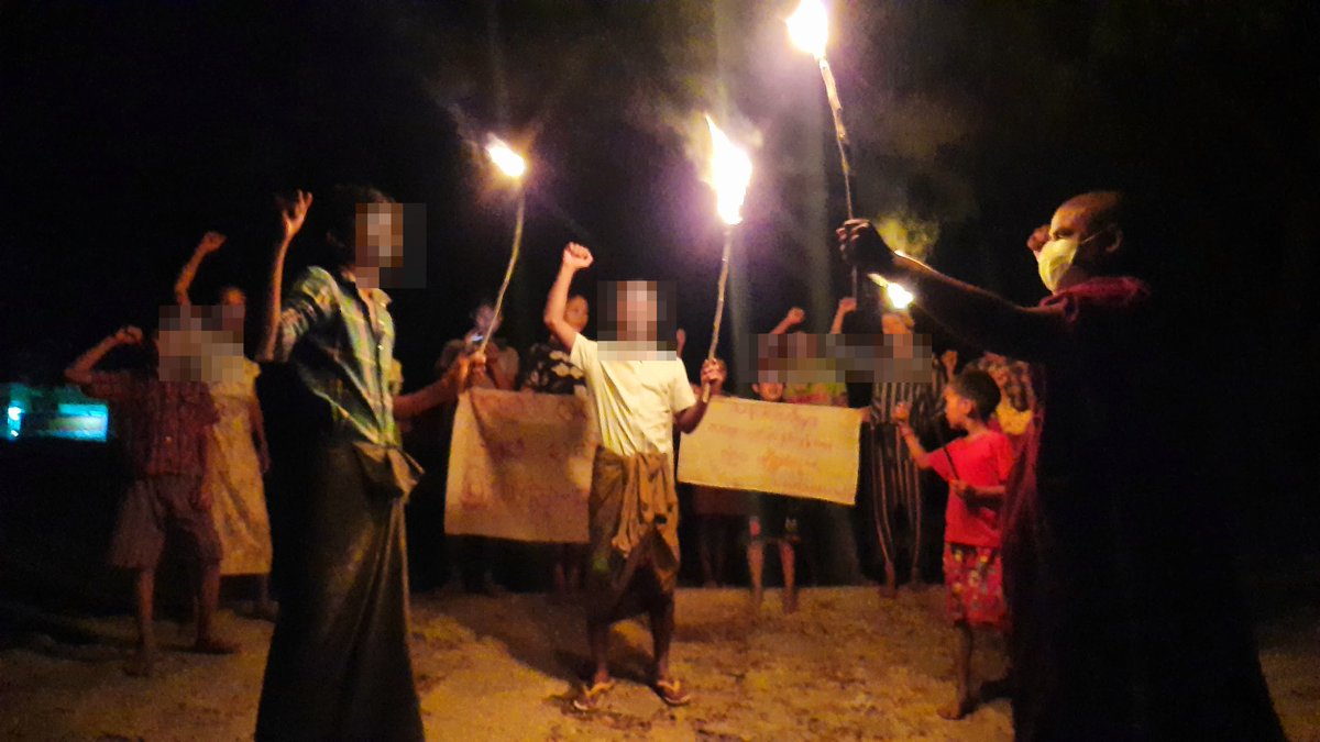 Wamtha2021's tweet photo. နေ့စဥ်သွေးမအေးပဲ စစ်အာဏာရှင်ကို ကြံ့ကြံခံတော်လှန်နေဆဲဖြစ်တဲ့ ပြည်/ခွန်သပိတ်...

#2022July10Coup
#HelpMyanmarIDPs 
#WhatsHappeningInMyanmar
#pyigyitagonstrik 

#အရေးတော်ပုံအောင်ရမည် 

#အဂ္ဂဝံသ https://t.co/8E5P29nuGp