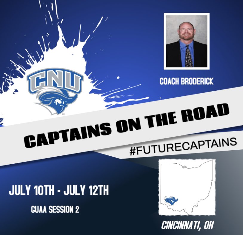 cnuwbb's tweet photo. Next Stop — Cincinnati, OH! #FutureCaptains ⚓️ https://t.co/i19pH9Xh0H