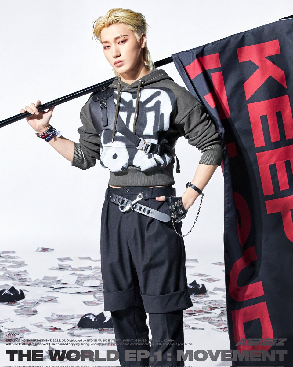 Coming with my individual concept that show a photo of me, with a mullet hair while holding a flag along with halateez in the back of my body. The movement will start soon, wait for it.