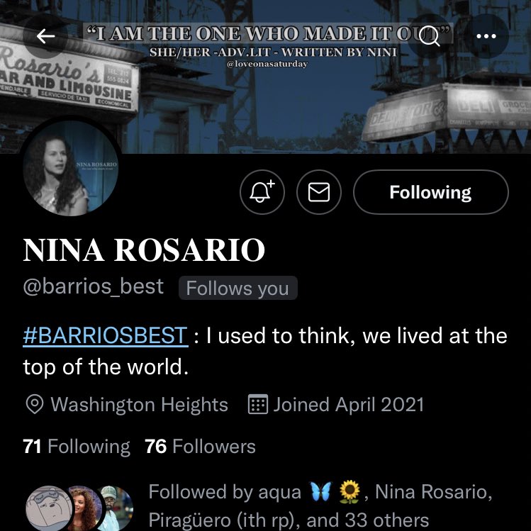 Remember to follow the OGs!