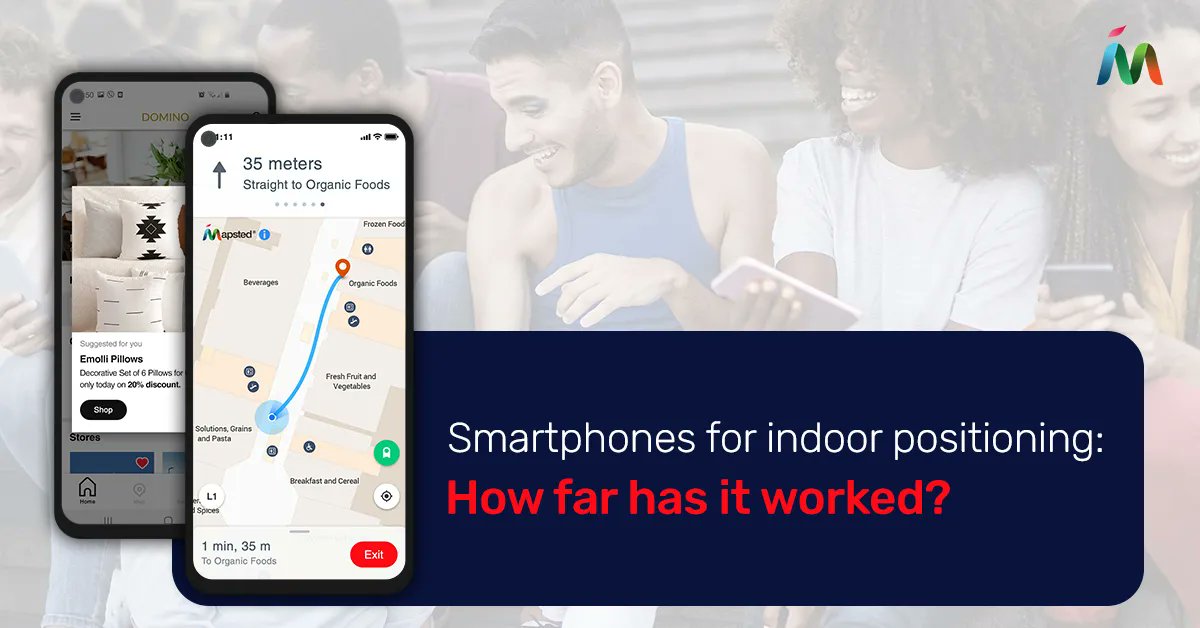 MapstedHQ's tweet photo. How does a #smartphone help in #indoorpositioning? Does it require extra hardware? How is #Mapsted a boon for smartphone users visiting large venues? Read about it here: https://t.co/uKtoASQnDV https://t.co/LQ8dttcULu