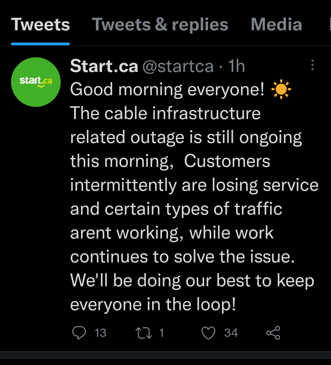iBRABO_com's tweet photo. @RogersHelps Someone's not telling the truth...? #VastMajority are wondering why you're not publishing your outage map? https://t.co/sGVDnyg8OM