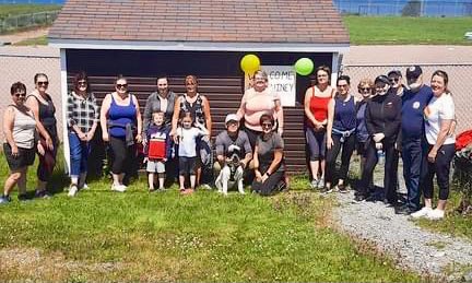 PSD_Stella's tweet photo. A great start to #LoopTheLoop for @CMHANL yesterday in Riverhead. Congrats Bill & Susan on the first leg. See you on the 30th in Cape Broyle! #MentalHealth #Wellness #PushUpMan #CommunityMatters #BeKind https://t.co/vQRFOurAuq