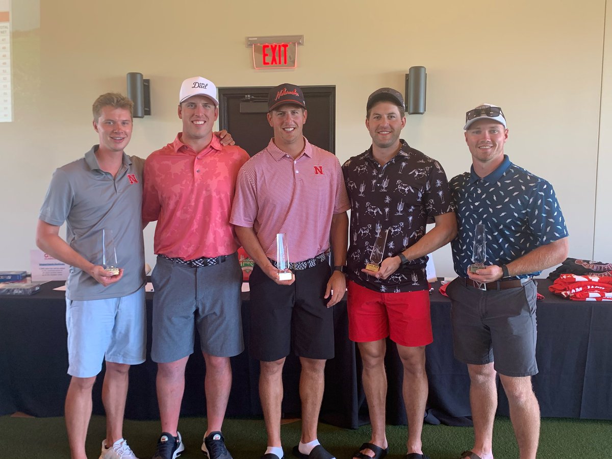 👏🏼👏🏼👏🏼CONGRATS to the winning foursome from yesterday’s Team Jack Golf Classic, INSPRO, with their former #husker, @brandonreilly87! Great job, guys! 👊🏼 #fundthecure #teamjackgolf #gbr #putkidsfirst