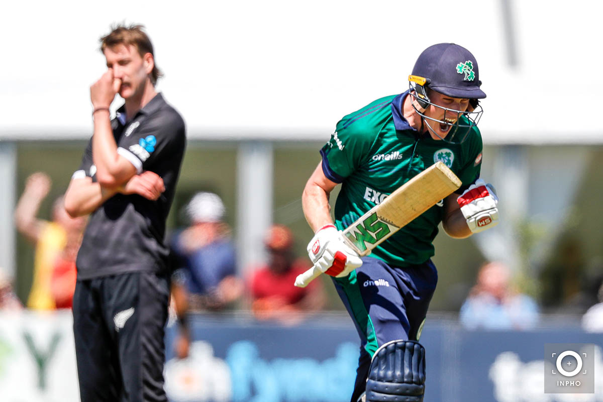 Inphosports's tweet photo. Maiden ODI Century For @harry_tector against New Zealand! 👏 (📸Ben Whitley) https://t.co/aOloxPjTx3