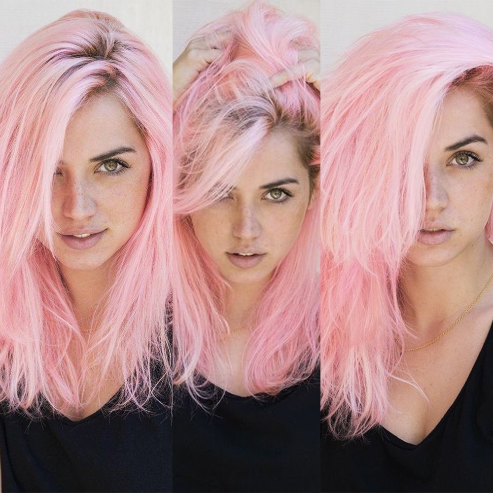 ✨Ana in pink hair just hits different 😭✨