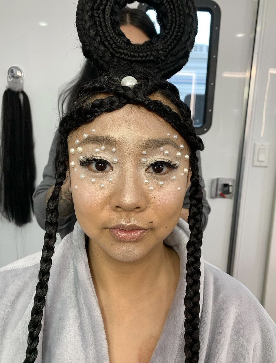 stephanie hsu’s makeup by michelle chung in everything everywhere all at once (2022)