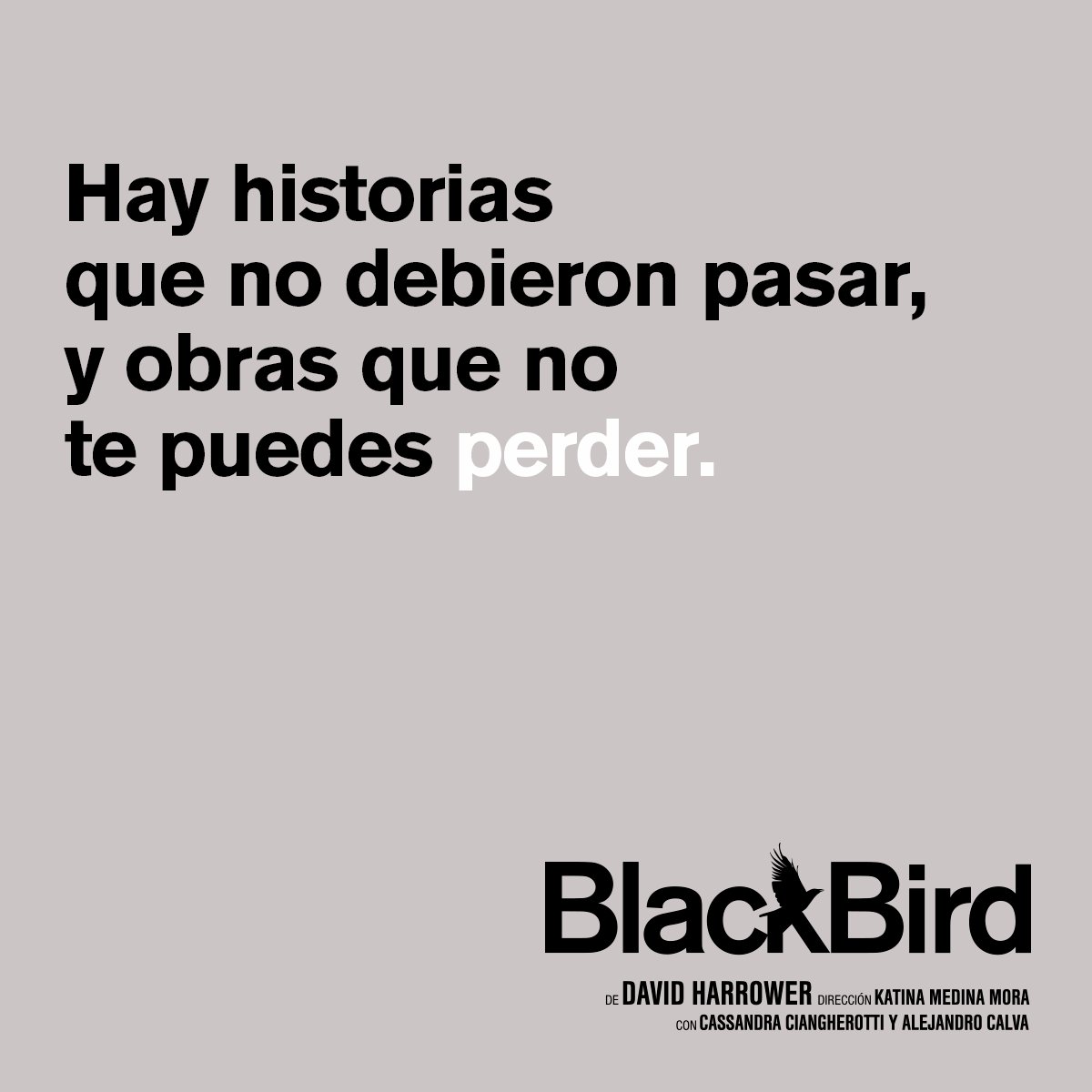Black_BirdMX's tweet photo. La historia de Ray y Una en #BlackBird te está esperando en el @ForoShakespeare hasta el 20 de julio. 

🎟️🎟️ Adquiere ya tus boletos en https://t.co/05oIT5C56v https://t.co/hPpt2JaGFz