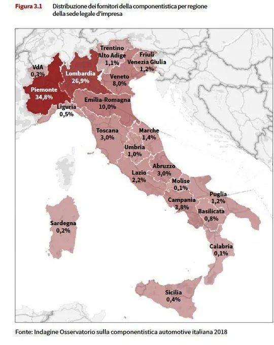 Luca_Gualtieri1's tweet photo. A proposito di #eccellenze italiane, ecco una mappa della nostra #componentistica https://t.co/gMgkmqsqZz
