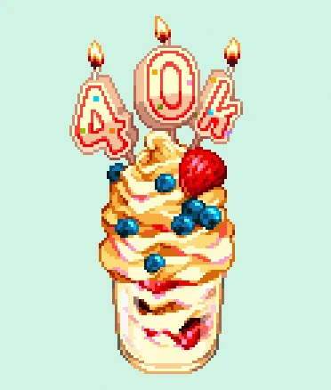 pixelling creamy treats is V Fun 🍦😋 #PixelArt #픽셀아트 