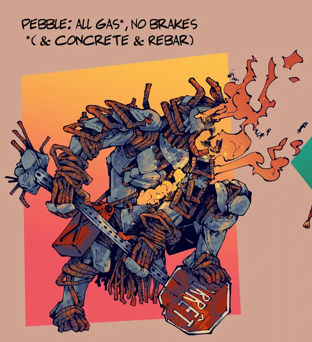 The best part of OCs is that you can put them in funny outfits with thematic significance. 