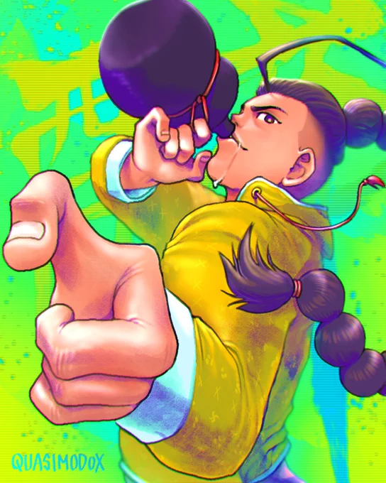 Jamie drinks Kool-Aid. that purple stuff, WTF is juice?

Street Fighter 6 