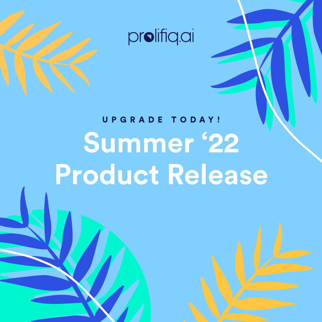 The Summer ‘22 release is finally HERE!

We’ve been cooking up some amazing product updates, purpose built to help your team sell with more 🔥

Want to learn more about our 5-star products?

Check out our Appexchange listing: sforce.co/3CFFA70