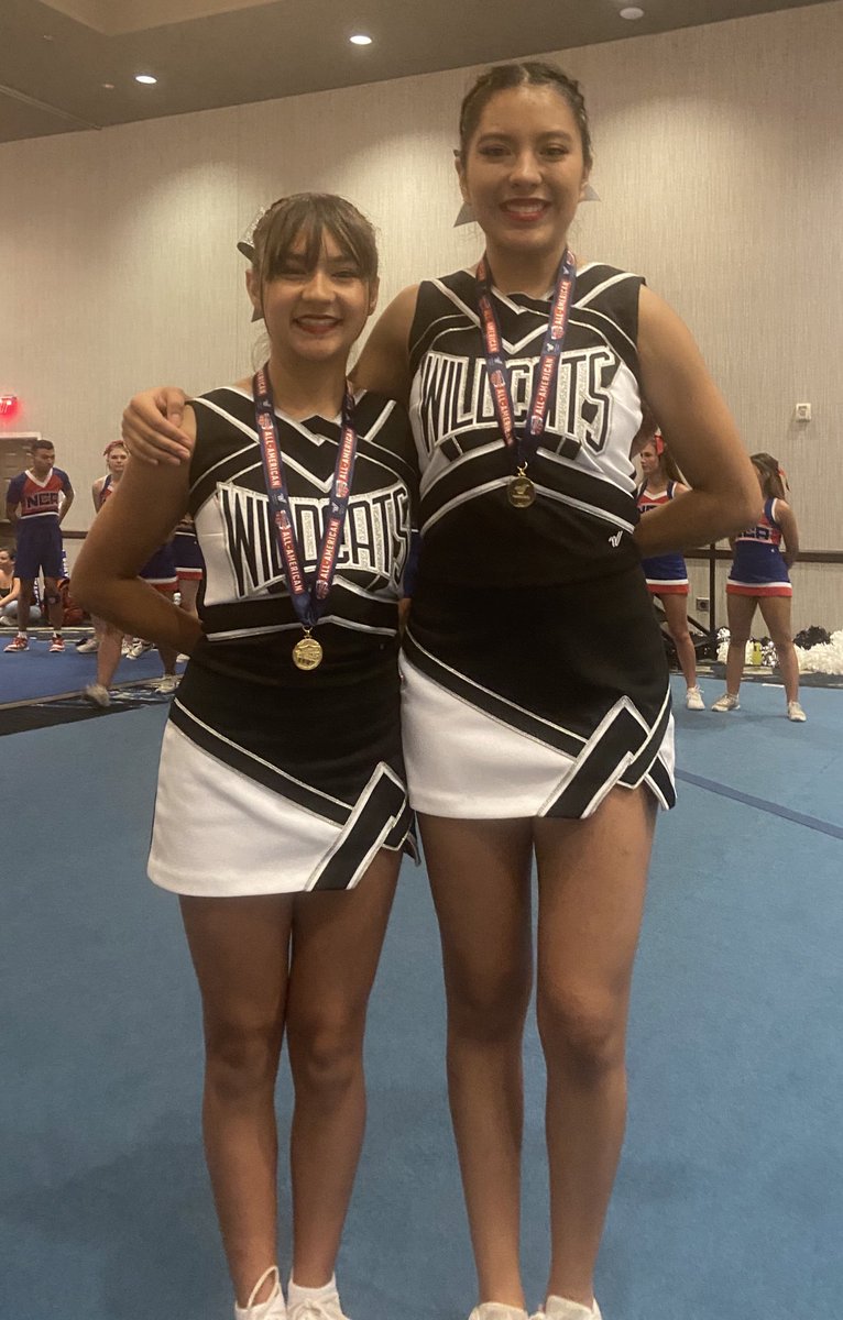 History was made at NCA Cheer Camp! Final day competitions resulted in the Wildcats winning Top Team Band Chant and Top Team Chant! We also earned a spirit stick and bid to National Competition! Kudos to our first All American Cheerleaders, Charlize and Hope! <a href="/NISDSotomayor/">Sotomayor High School</a>