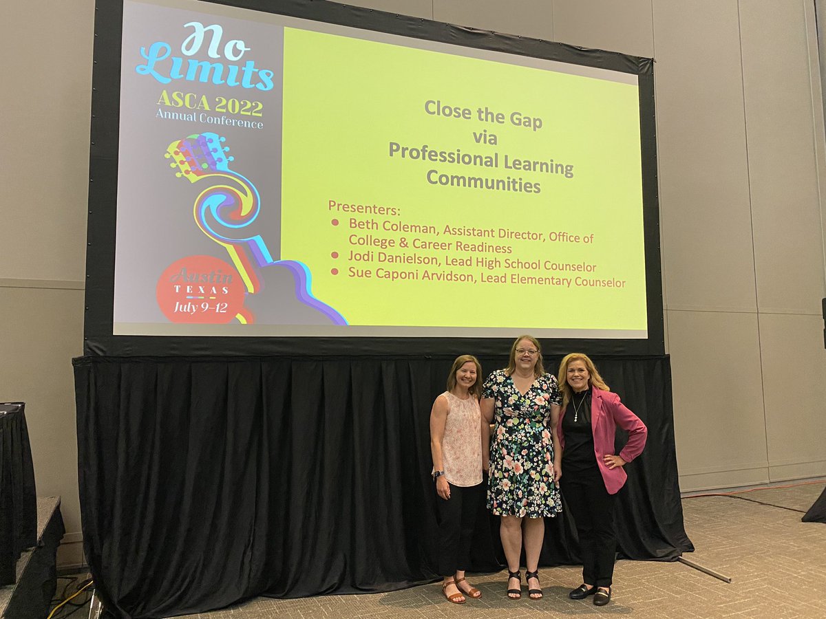 Nothing better than sharing the impact of our <a href="/SppsCounselors/">SPPS Counselors</a> ! Today we presented on <a href="/SPPS_News/">Saint Paul Public Schools</a> counselor PLCs to counselors from across the country. Focus on Closing the Gap! #equity #datainformed #outcomes #PLC <a href="/beth_a_coleman/">Beth Coleman</a> @MsDanielson <a href="/ASCAtweets/">ASCA</a> #ASCA22
