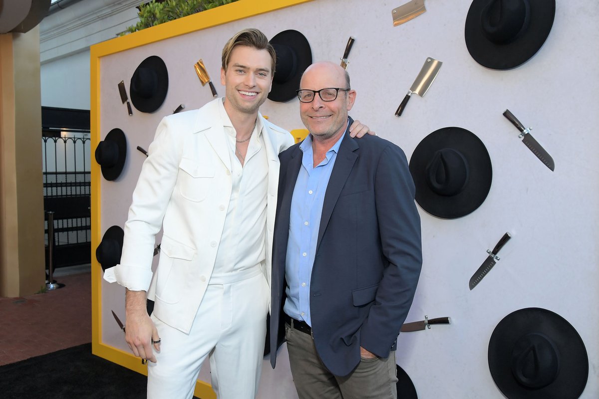 PFodeDaily's tweet photo. HQ Untagged: @PiersonFode, Patrick Hughes, Robbie Fox and Alejandro De Hoyos attend "The Man from Toronto" special screening on June 21, 2022 in Pacific Palisades, California. https://t.co/npWRKOGZjB