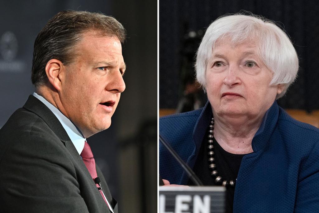 nypost's tweet photo. Gov. Sununu says he would 'fire' Treasury Secretary Yellen for inflation comments https://t.co/JCL4YMPK9C https://t.co/F4VKKdZxln