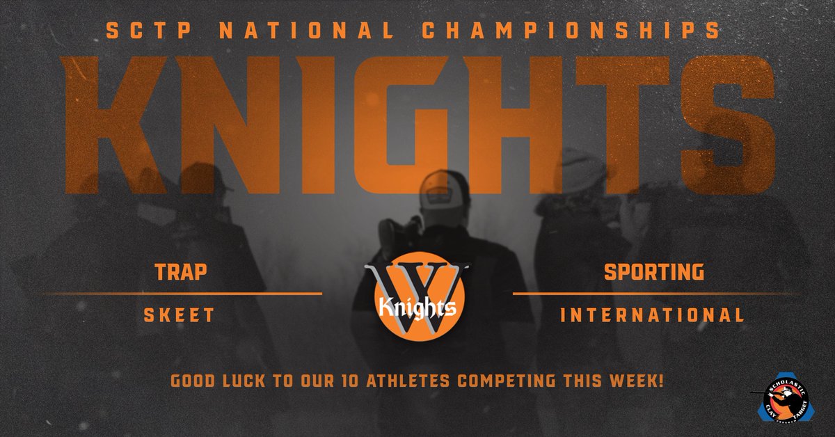 The Knights want to send a huge Good Luck to our 10 athletes competing this week at the SCTP National Championships in Marengo, Ohio!! #goknights