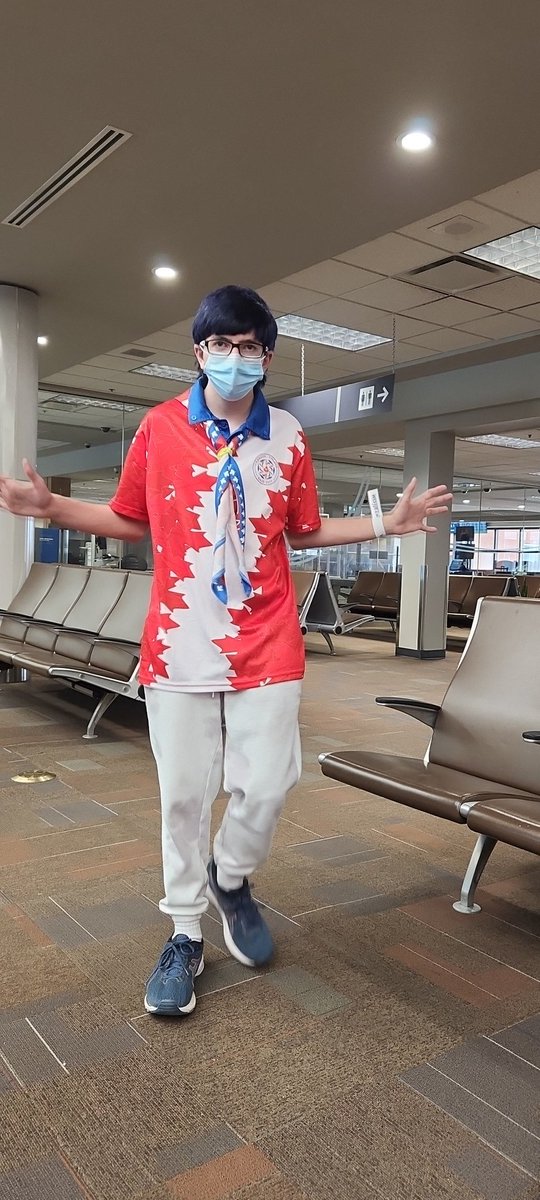 On our way to Kajo 2022 in Finland. #Kajo2022 #ScoutsDoStuff