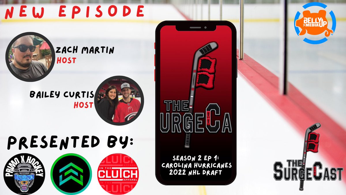 The SurgeCast (@thesurgecast) on Twitter photo 🚨S2 E1🚨
To kickoff Season 2, Zach & Bailey discuss:
🏒 <a href="/Canes/">Carolina Hurricanes</a> 2022 NHL Draft
🏒 TDA Trade
🏒 Answering Fan Questions
🏒 Season 2 Hype of the pod
+ much more
linktr.ee/TheSurgeCast
YouTube: youtu.be/Ows0-l5D85g
#LetsGoCanes #TakeWarning 🚨S2 E1🚨
To kickoff Season 2, Zach & Bailey discuss:
🏒 <a href="/Canes/">Carolina Hurricanes</a> 2022 NHL Draft
🏒 TDA Trade
🏒 Answering Fan Questions
🏒 Season 2 Hype of the pod
+ much more
linktr.ee/TheSurgeCast
YouTube: youtu.be/Ows0-l5D85g
#LetsGoCanes #TakeWarning