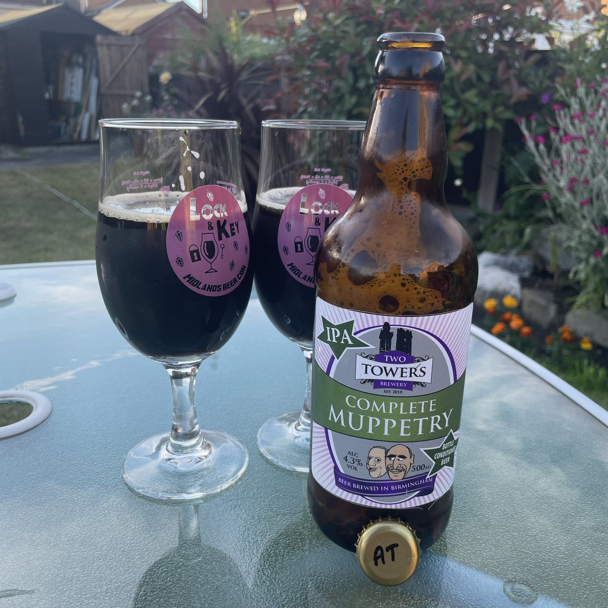 Plot2Pot's tweet photo. Drinking what’s probably the last remaining still drinkable bottle of homebrew from my homebrew days. Ignore the label! 😂 https://t.co/EDu4DwAQV2