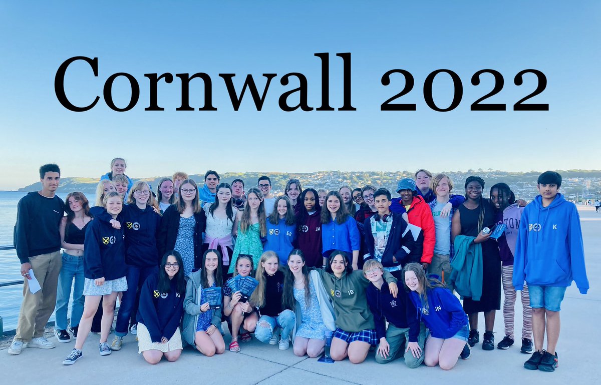 Thank you ⁦<a href="/STAHS/">STAHS</a>⁩ and ⁦@StColumbasHerts⁩ pupils for an amazing tour full of laughter, fun, friendship and music!

#cornwall2022 #musictour