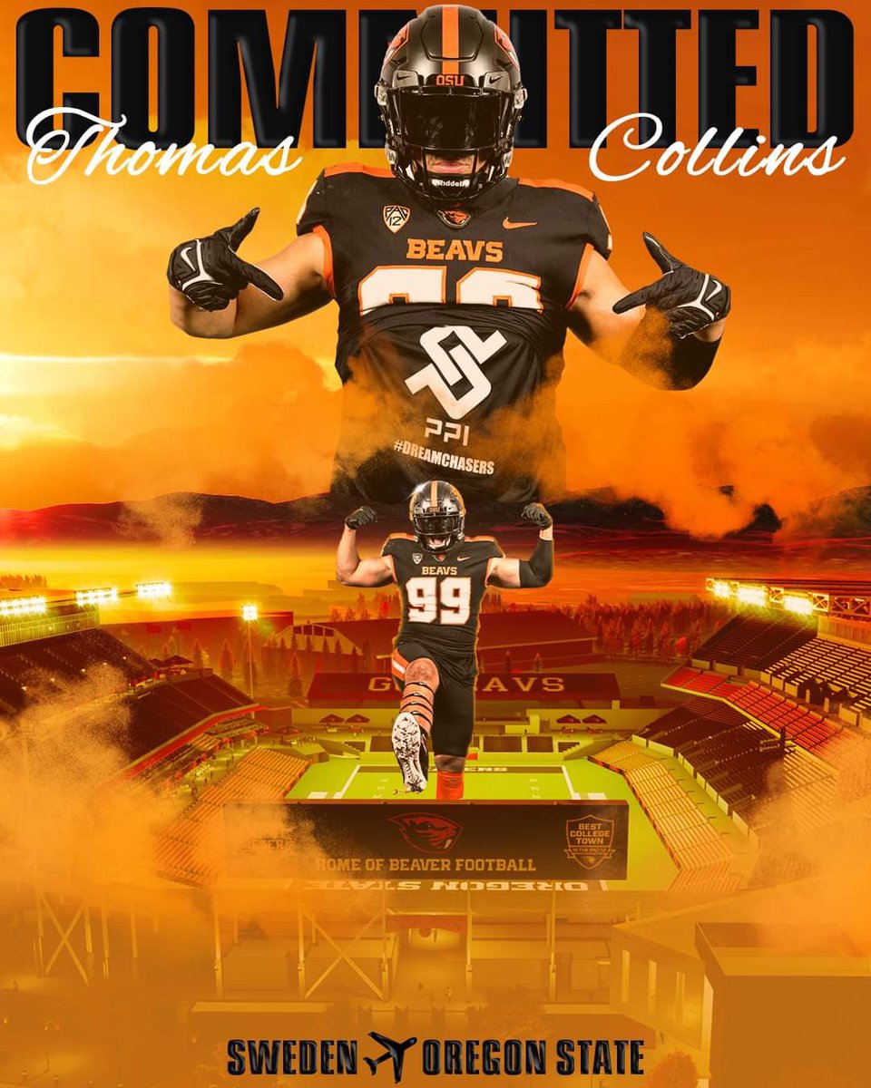 Congratulations @Collins_Thomas1 on your commitment to @BeaverFootball The biggest steal of this class no doubt @PPIRecruits