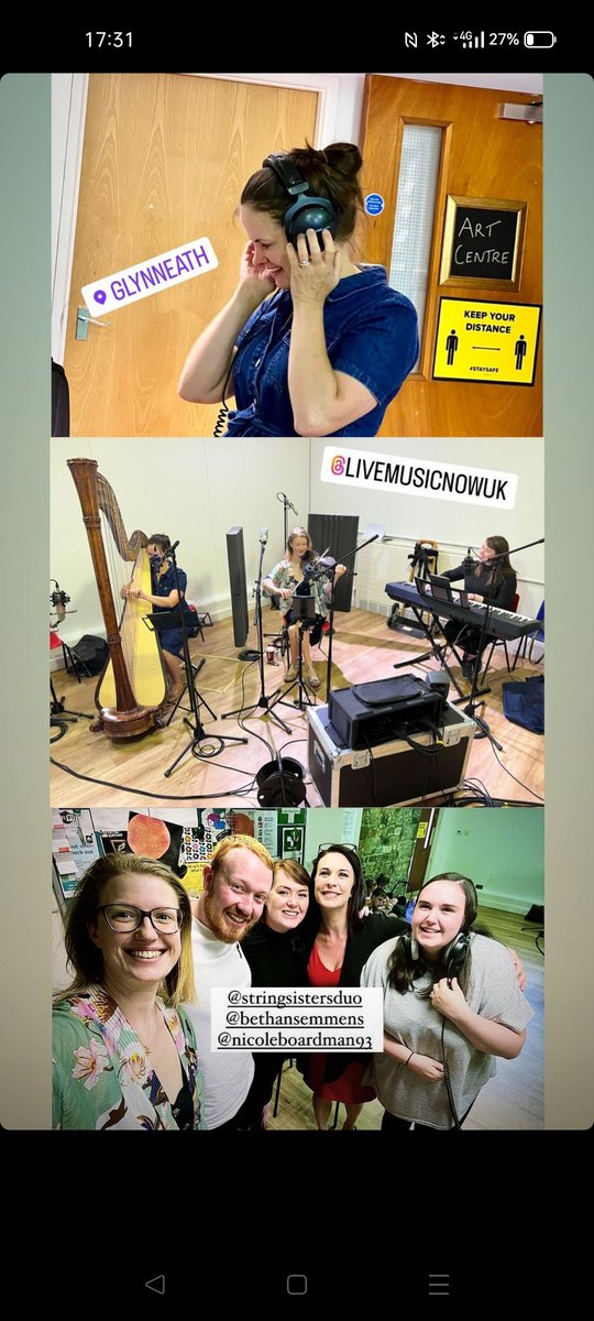 Another fun filled day of recording for @livemusicnowcym  with the wonderful Jordan from @cobramusicwales .

Beautiful bespoke lullabies created for families in Glynneath

#lullabyproject #flyingstarts