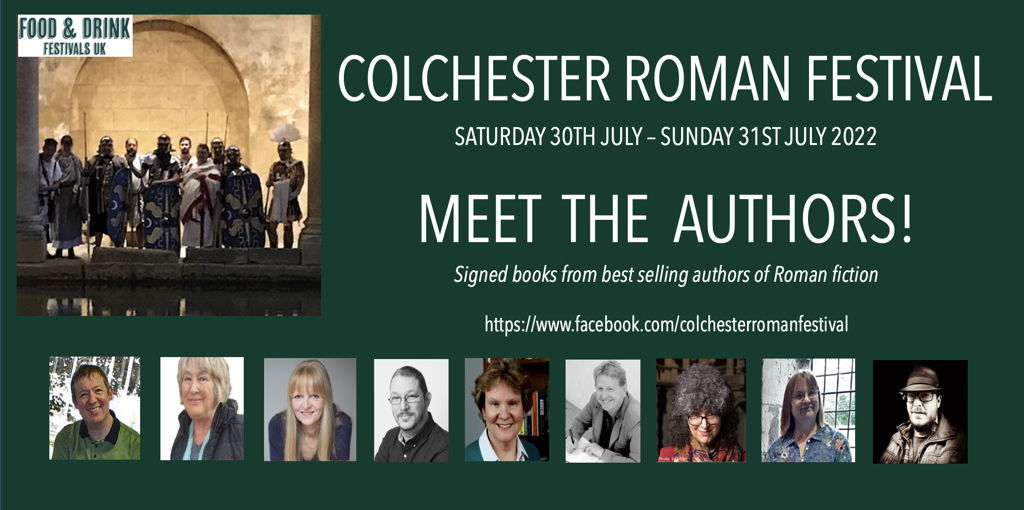 alison_morton's tweet photo. Not content with jaunting off to York for the Eboracum festival in June, I'm off to Colchester later this month 30/31 July with authors @ruthsdownie @TraffordLj @Romanfiction @SJATurney @CarolineLawrenc #HarrySidebottom
Come and say hello!
https://t.co/AoV6bxoLnf
#Colchester https://t.co/ZHM7AgEBDB