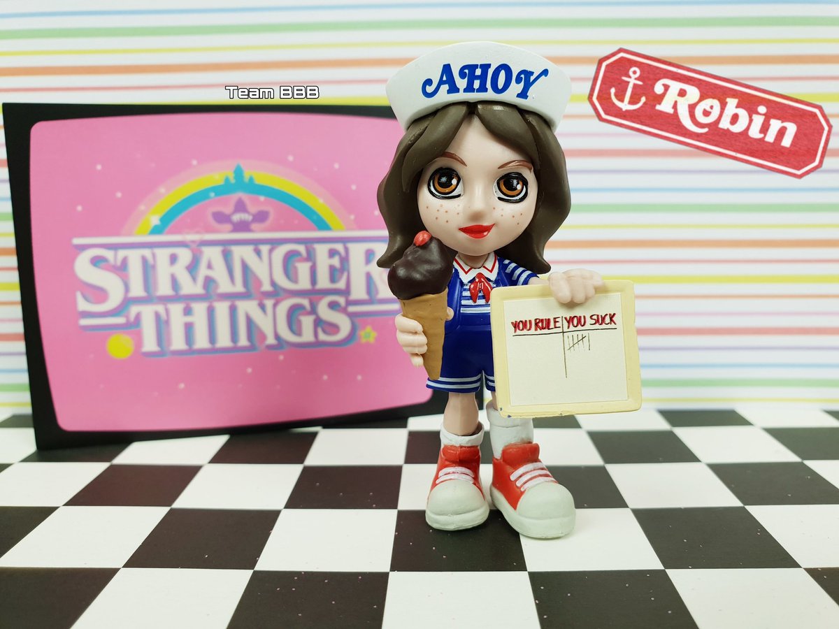 TeamBBB123's tweet photo. Stranger Sunday! It's very hot in the UK so we need to have an ice cream 🍦
#strangerthings #strangerthings4 #strangerthingsfigure #strangerthingsrobin #scoopsahoy #summer #toyphotography #toycollector #icecreamshop #youruleyousuck @YuMeToys @Stranger_Things @NetflixUK https://t.co/nKjwrT2Vfv