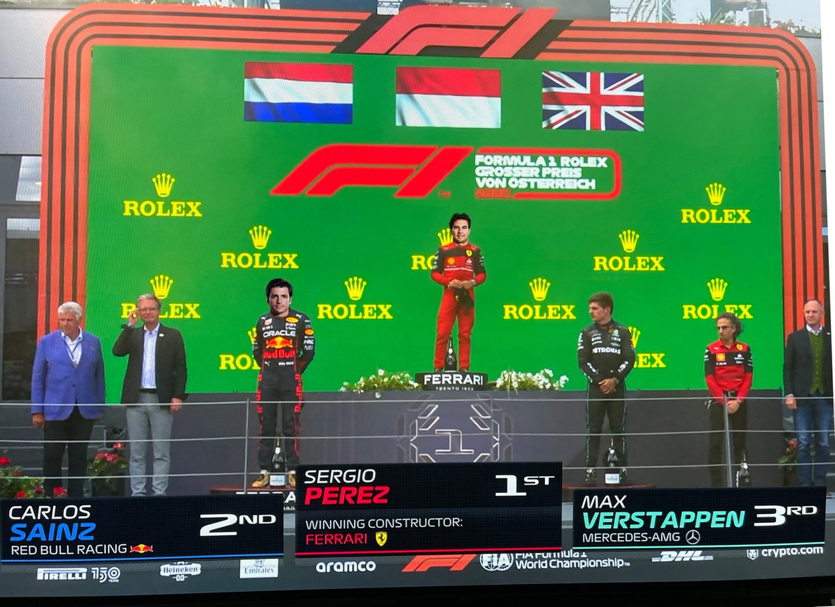 Fledrock's tweet photo. #WTF1 #AustriaGP Props to the Intern https://t.co/uUPs4jxxUb