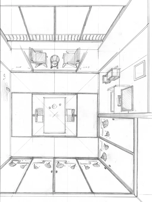 5話で登場した旅館の設定画。
…工事のときはたまたま他のお客さんはいませんでした。
#てるてる建設 