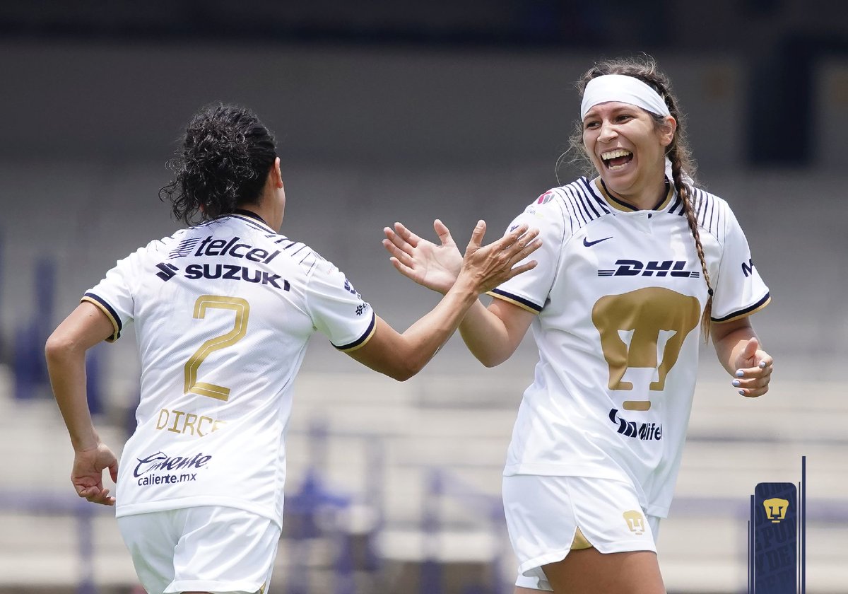 PumasMXFemenil's tweet photo. ¡Buenos días les desean nuestras ganadoras de jornada 1! ☀️😄

#SoyDePumas #OrigenDeLaPasión https://t.co/7qtJd1Nsbi