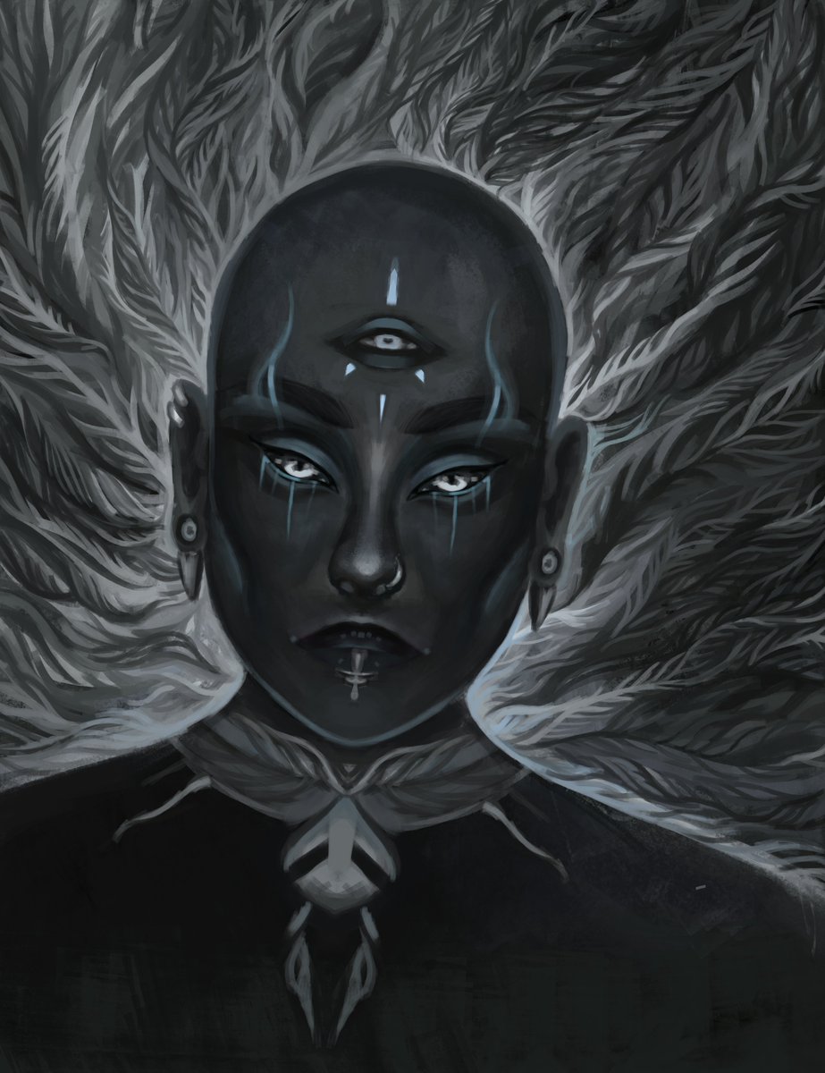 New art minted in a few minutes!
Looking through the darkness
especially thanks to <a href="/GaetanoDiPietr9/">Nino’sDigitalCafe</a>  for suggesting art title🖤🖤
opensea.io/assets/matic/0…
#nft #NFTCommuntiy