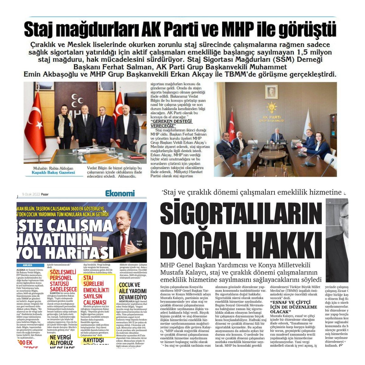 HaticeY90721422's tweet photo. Çalıştık.
Mücadele ettik. 
Söz aldık. 
Bekliyoruz. 
Sıra Staj Sigortası yasasında ‼️
#StajSskBaşlangıcıOlsun https://t.co/U3H1SoCERg