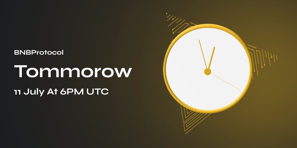 DaCryptoGeneral's tweet image. 🔥 @BNBProtocol_BSC Presale is Tomorrow!

✅ KYC &amp;amp; Audit Verified
🚀 15% BUSD Rewards
🔥 Own NFT Collection
💣 Huge Marketing Budget
🗺 A Reliable Future Roadmap
💻 Staking DApp

Do 1 task to get Whitelist spot!

✅Whitelist: sweepwidget.com/view/59888-uzc…
✅TG: t.me/BNBProtocol_BSC