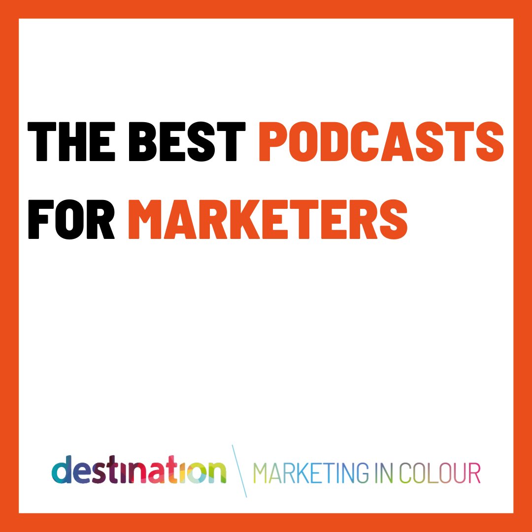 WeRDestination's tweet photo. Here are some of our FAVOURITE Marketing Podcasts! 🎧

Do you think we have missed any off? Let us know your favourite in the comments! 👇 https://t.co/DX6gqMYXys