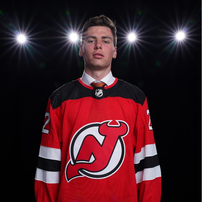 NJDevils's tweet photo. "Simon Nemec is one of the best D prospects the Hockey Prospecting model has ever seen..."
π° ‡οΈ
#DevilsDraft | @Verizon
