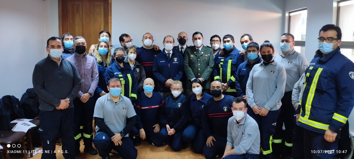 Una gran sorpresa para los instructores participantes del curso Soporte Vital Básico fue la visita de nuestro Pdte. Nacional Juan Carlos Field, Pdte. Regional Braulio Castro y Pdte. Provincial Danilo Flores