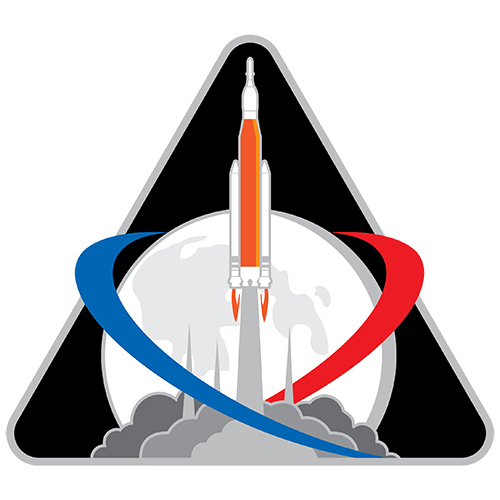 NASA_SLS's tweet photo. Did you know the mission patch for @NASAArtemis I showcases several elements within the design that carry symbolic meaning for this historic flight? Learn more about the #Artemis I patch HERE >> https://t.co/nmZeH0vse8 https://t.co/HvIQEUiNJW