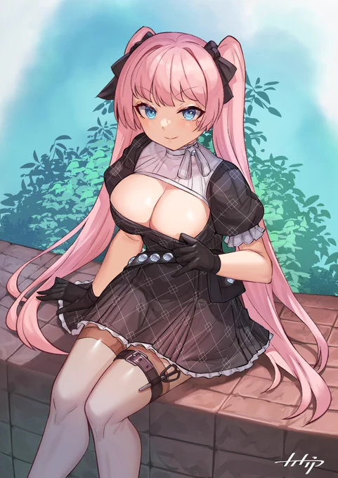 クライアントさんのキャラskebで描いた! 