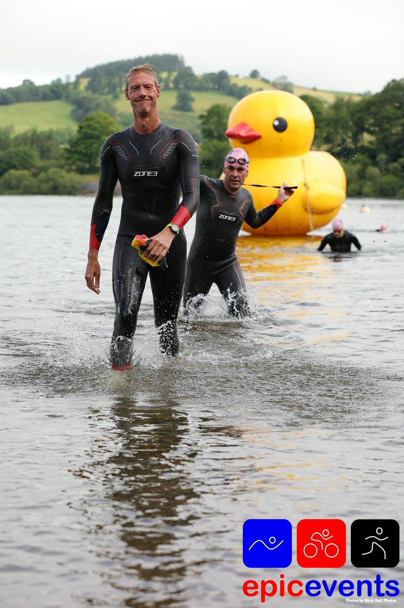 PaulBeverley's tweet photo. Had a dream I was being chased by a massive duck #triathlon https://t.co/0Wm6r2JBS2
