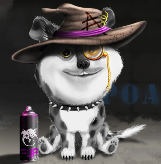PupsAnarchy's tweet photo. 🎁Flash Giveaway ⚡️

Next up is this Shadow #cnft with a great hat and spray can. Giving him to 1 lucky winner. 

To enter👇
1⃣ Like, RT
2⃣ Tag 3 friends 

The winner will be announced in 24 hours. 

#CNFTGiveaway #NFTGiveaway https://t.co/FZe6fLvxWn