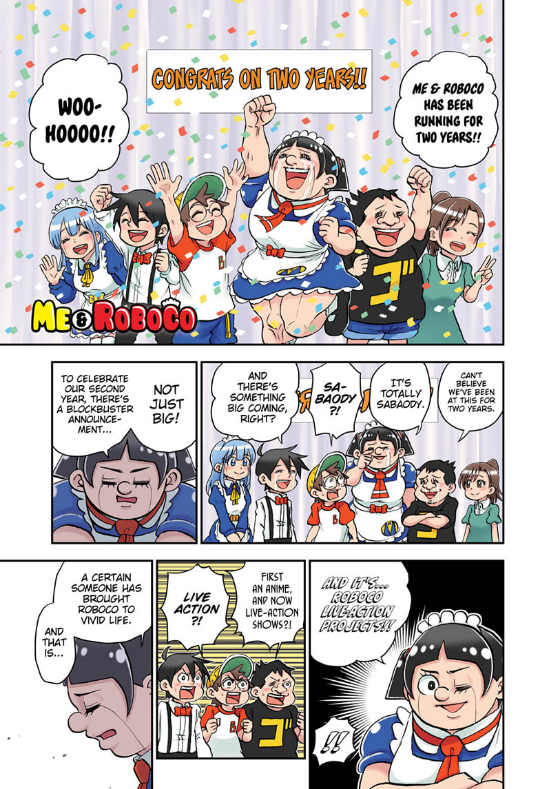 Ramin_Akira's tweet photo. Me & Roboco Kapitel 96 COLOR PAGE + SPREAD!!!
https://t.co/VyWfmPuYAP
#BokuToRoboko #僕とロボコ #RobocoWithMe #MeAndRoboco https://t.co/9Lv1NvcbrL