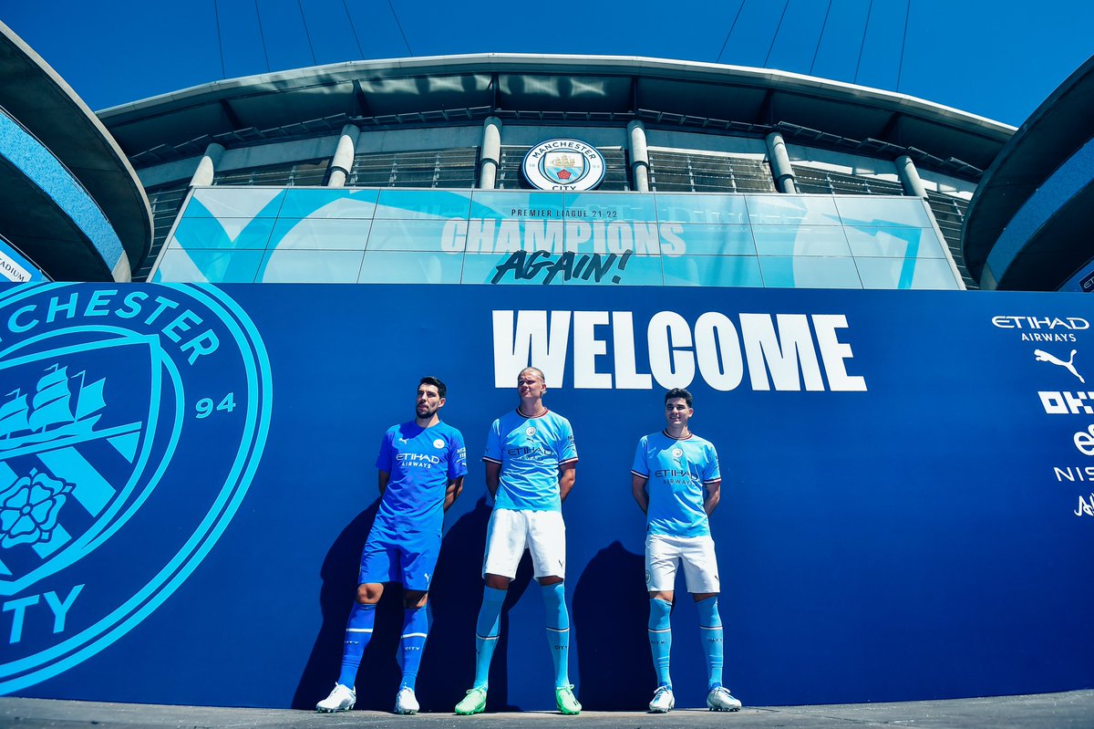 ManCity's tweet photo. Welcome 💙

#ManCity https://t.co/gvOVniS24r